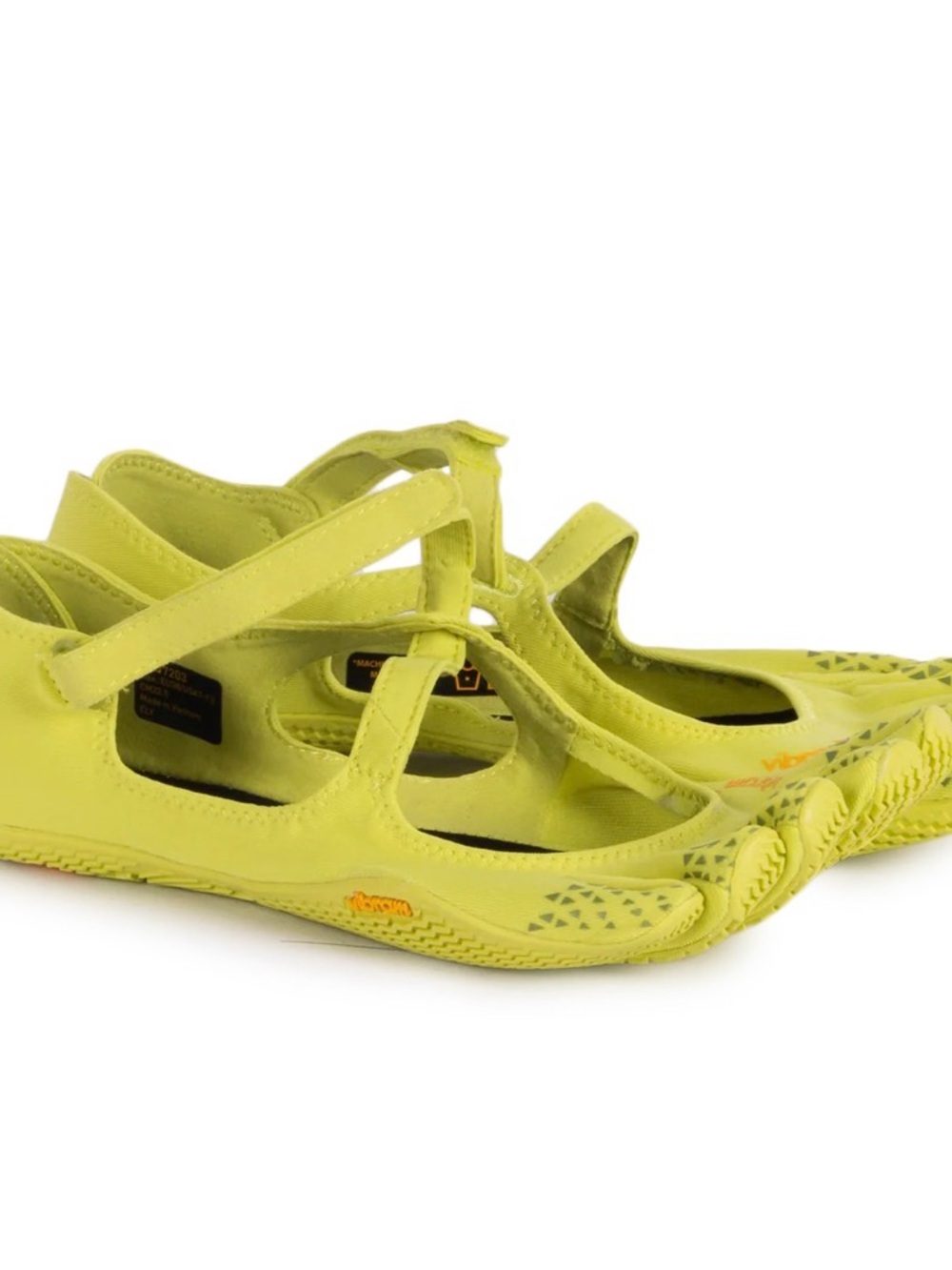 Vibram Women's Lime Green FiveFingers Mary Jane Minimalist Sandal